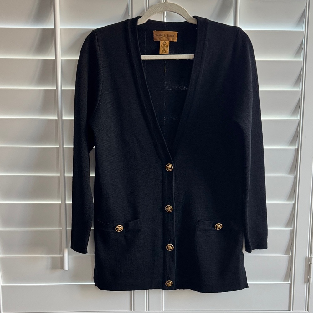100% extra fine Merino wool Classiques Entier cardigan